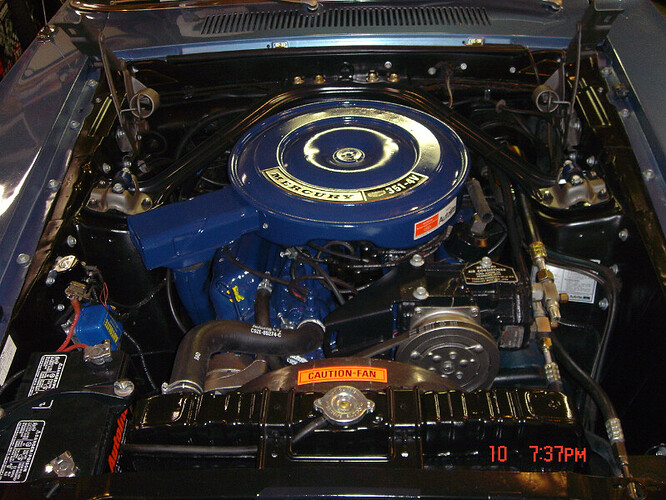 70 Convt Engine Front 1.JPG