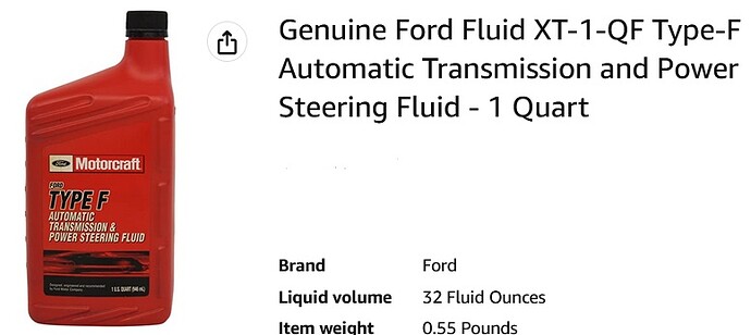 Screenshot 2023-04-08 at 12-58-49 Genuine Ford Fluid XT-1-QF Type-F Automatic Transmission and Power Steering Fluid - 1 Quart Amazon.ca Automotive