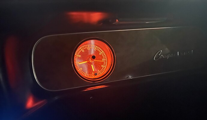 Red Orange Clock 11-5-2023