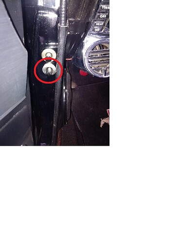 1968 Cougar or Mustang door jamb switch for tilt-away column