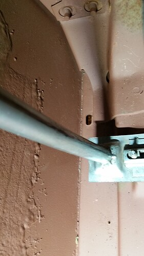 Drivers door inside front
