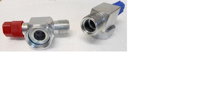 Ford Rotoloc AC fittings