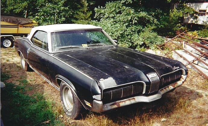 2nd 70 Cougar Conv Parts Car