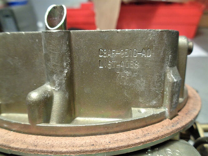 Cougar GTE C8AF-AD carb 05