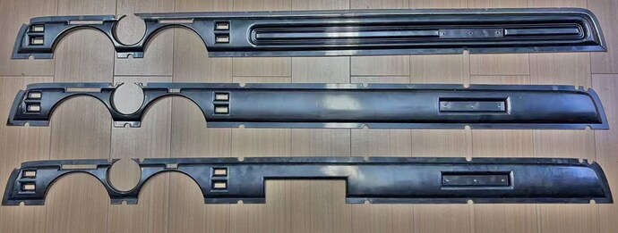 Standard dash fascia first article