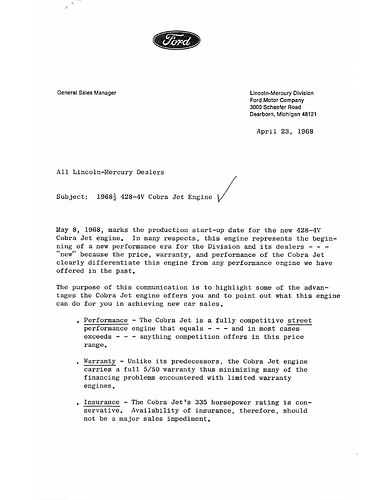 1968CobraJetAncmtLtr
