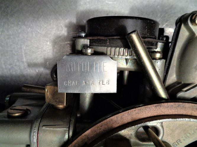 Cougar GTE C8AF-AD carb 06