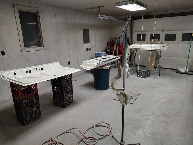 parts painted