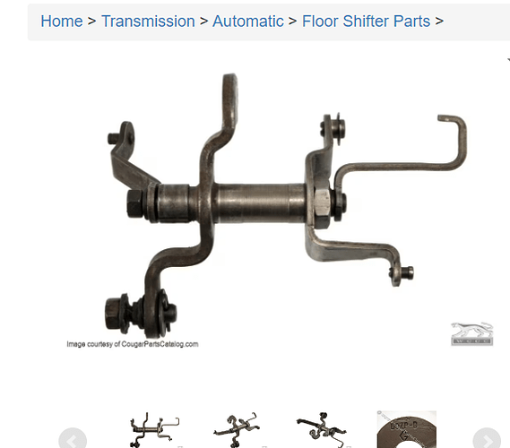 c6 shift linkage