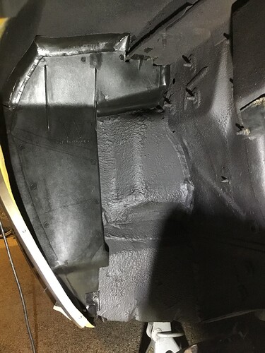 Passenger side front aft