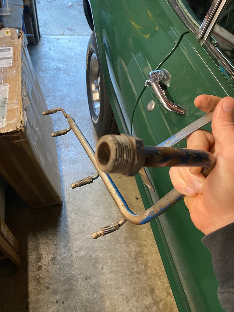 Original smog tube repair question Classic Cougar Maintenance