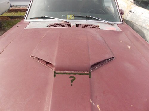 GT-E or XR7-G Hood scoop differences? - Classic Cougar Maintenance ...