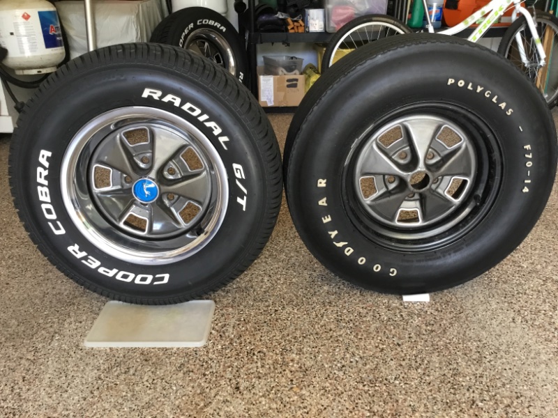 Styled steel wheel shimmy Classic Cougar Maintenance Restoration and