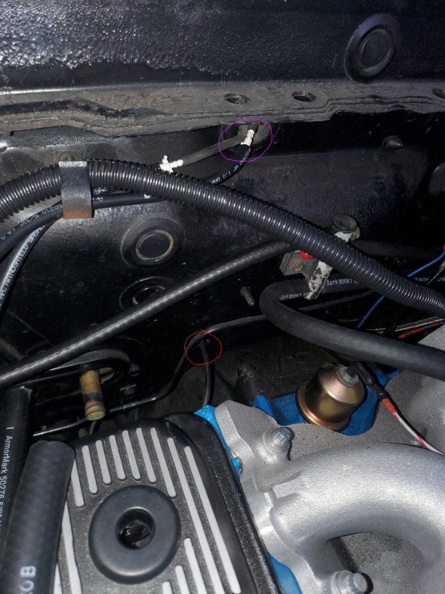 AC Vacuum Line Trouble Classic Cougar Maintenance Restoration and