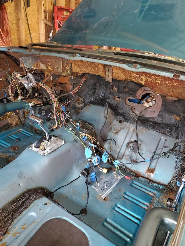 Heater core progress classic cougar maintenance restoration and