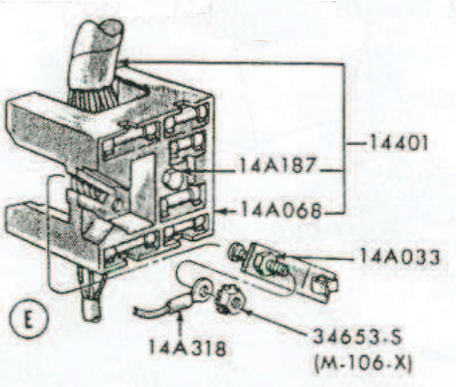 C8OB-14A033-C assembly diagram