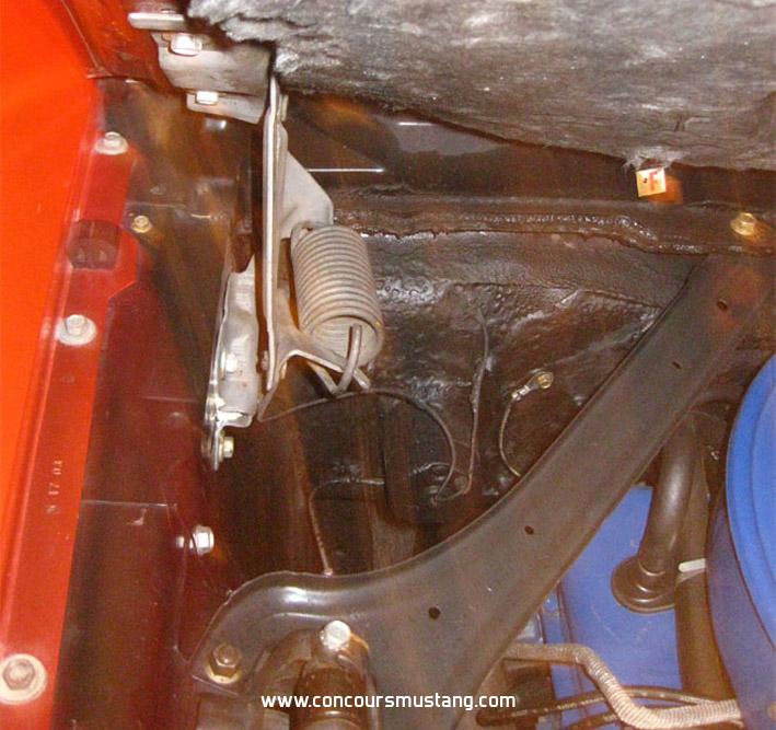 ÉCROU DE CAGE Carrée Fender To Rocker Et Boulon Ford Mustang - Foto 4