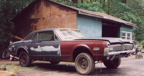 1968 Cougar Before
